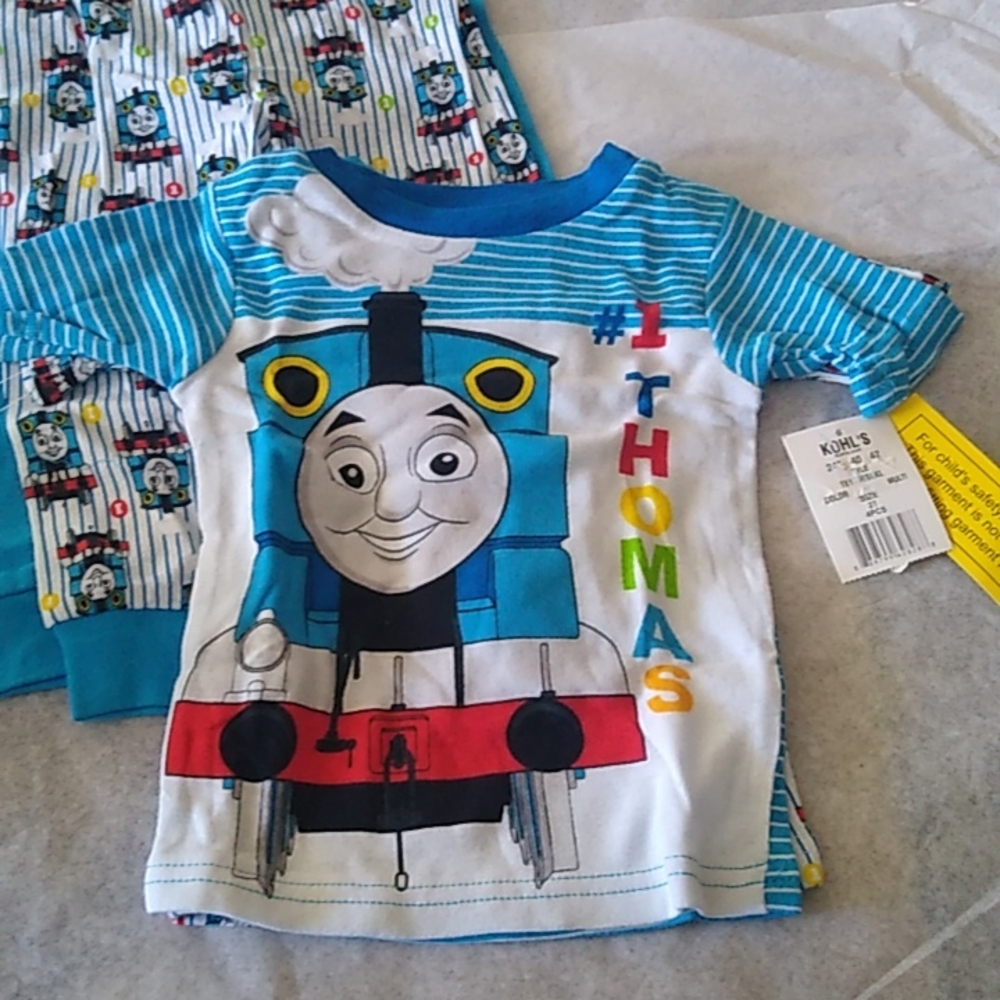 Thomas the Train 4 pc. Boys Pajamas Set, Size 2T - Picture 3 of 9